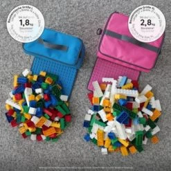 Fantifant Baustein-Tasche Für Große Klemmbausteine Z.B. Lego Duplo Tasche In L Oder XL -Kinderspielzeugladen 24341963 05