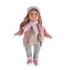 MONI Kinderpuppe 46 Cm Haare, Mütze, Bewegliche Arme Beine, Ab 3 Jahre Babypuppen -Kinderspielzeugladen 24498289 01