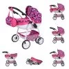 MONI Puppenwagen Polly Winterkorb Tasche Sonnendach Verstellbar Puppenwagen -Kinderspielzeugladen 24498376 01
