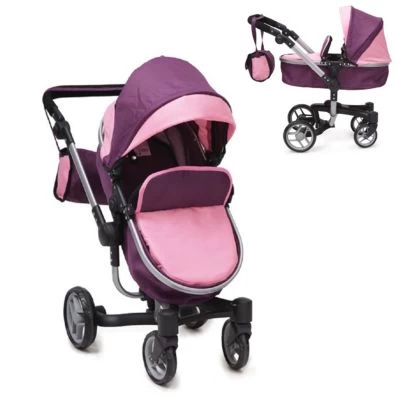 MONI Puppenwagen Violette Puppenwagen 3 MONI Puppenwagen Violette Puppenwagen