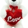 Sweety-Toys Teddybär XXL Mit Herz, 80 Cm