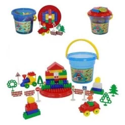 Polesie Bausteine 37190 Set 68 Teile Bausteine