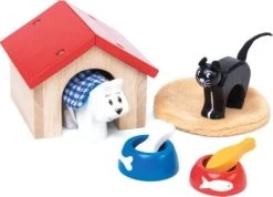 Le Toy Van Haustier Set Katze Und Hund