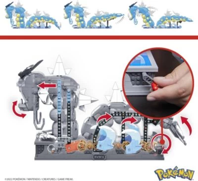 MEGA Pokémon Motion Garados Bewegliches Bauset 7 MEGA Pokémon Motion Garados Bewegliches Bauset – Bild 5