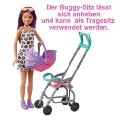Barbie Skipper Babysitters Inc.“-Puppe Und Kinderwagen-Spielset, Für Kinder Ab 3 Jahren -Kinderspielzeugladen 24798388 04