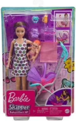Barbie Skipper Babysitters Inc.“-Puppe Und Kinderwagen-Spielset, Für Kinder Ab 3 Jahren -Kinderspielzeugladen 24798388 06