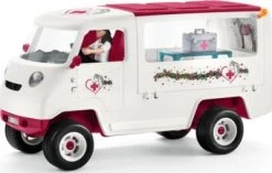 Schleich Horse Club 42439 Mobile Tierärztin Mit Hannoveraner Fohlen -Kinderspielzeugladen 24930902 04