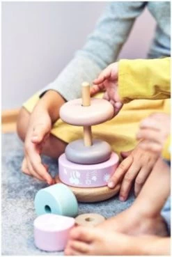 Mamabrum Holzstapelturm Stapeln Bausteine Entwicklungsspielzeug -Kinderspielzeugladen 24956758 06