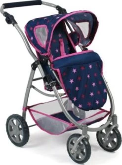 CHIC 2000 Kombi-Puppenwagen 3 In 1 Emotion All In, Stars Marine -Kinderspielzeugladen 24957620 03