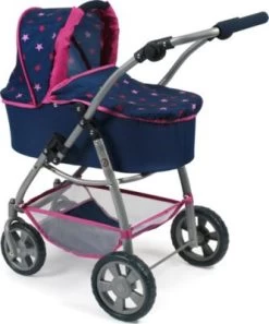 CHIC 2000 Kombi-Puppenwagen 3 In 1 Emotion All In, Stars Marine -Kinderspielzeugladen 24957620 05