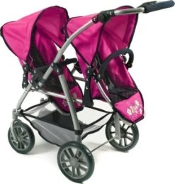CHIC 2000 Tandem-Buggy Puppenzwillingswagen VARIO, Dots Navy-Pink 7 CHIC 2000 Tandem-Buggy Puppenzwillingswagen VARIO, Dots Navy-Pink -Kinderspielzeugladen 24957634 02