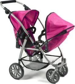 CHIC 2000 Tandem-Buggy Puppenzwillingswagen VARIO, Dots Navy-Pink 8 CHIC 2000 Tandem-Buggy Puppenzwillingswagen VARIO, Dots Navy-Pink -Kinderspielzeugladen 24957634 03