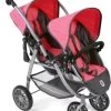 CHIC 2000 Tandem-Buggy Puppenzwillingswagen VARIO, Melange Anthrazit-pink 1 CHIC 2000 Tandem-Buggy Puppenzwillingswagen VARIO, Melange Anthrazit-pink -Kinderspielzeugladen 24957644 01