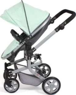 CHIC 2000 Kombi-Puppenwagen MIKA, Melange Anthrazit-mint 11 CHIC 2000 Kombi-Puppenwagen MIKA, Melange Anthrazit-mint -Kinderspielzeugladen 24957646 04