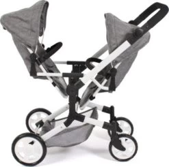 CHIC 2000 Puppenwagen Linus Duo, Jeans Grey 10 CHIC 2000 Puppenwagen Linus Duo, Jeans Grey -Kinderspielzeugladen 24957692 03