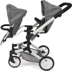 CHIC 2000 Puppenwagen Linus Duo, Jeans Grey 12 CHIC 2000 Puppenwagen Linus Duo, Jeans Grey -Kinderspielzeugladen 24957692 05