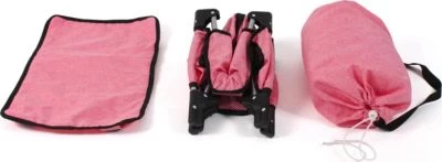 CHIC 2000 Puppen-Reisebett Deluxe, Melange Pink 6 CHIC 2000 Puppen-Reisebett Deluxe, Melange Pink – Bild 4