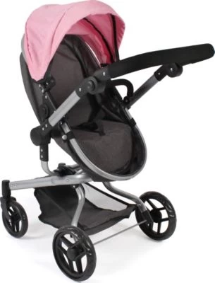 CHIC 2000 Kombi-Puppenwagen YOLO, Melange Rosa 8 CHIC 2000 Kombi-Puppenwagen YOLO, Melange Rosa – Bild 6