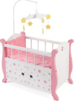 CHIC 2000 Puppenbett Mit Mobile, Stars Pink -Kinderspielzeugladen 24957725 03