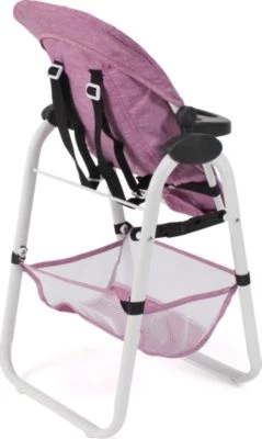 CHIC 2000 Puppen-Hochstuhl, Jeans Pink 5 CHIC 2000 Puppen-Hochstuhl, Jeans Pink – Bild 3