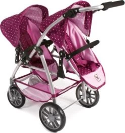 CHIC 2000 Tandem-Buggy Puppenzwillingswagen VARIO, Dots Bombeere -Kinderspielzeugladen 24957753 04