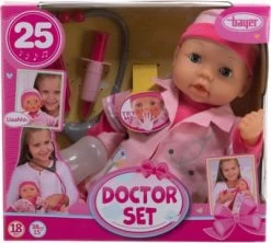 BAYER Doktor Puppe 38cm Set -Kinderspielzeugladen 24970681 06