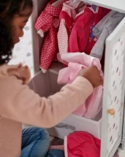 MyToys ORIGINALS Puppenschrank, Grau -Kinderspielzeugladen 24974774 04