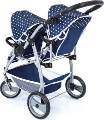 Reig Puppenzwillingswagen Für Puppen Bis 46cm 4 Reig Puppenzwillingswagen Für Puppen Bis 46cm – Bild 2