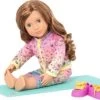 Our Generation Puppe Lucy Grace Mit Yogamatte, 46 Cm