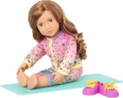 Our Generation Puppe Lucy Grace Mit Yogamatte, 46 Cm