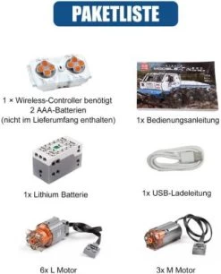 MOULD KING Klemmbausteineset Offroad LKW -Kinderspielzeugladen 25162146 03