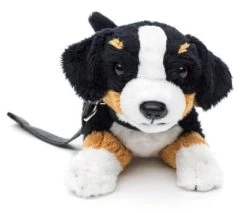 UNI-TOYS® Berner Sennenhund Plushie (mit Leine) - 21 Cm (Länge) - Plüsch-Hund - Plüschtier Kuscheltiere -Kinderspielzeugladen 25194730 03