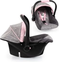 Puppenautositz Rosa White Einhorn Von Bayer