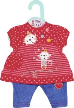 Dolly Moda Hängerchen + Hose Affe 36 Cm