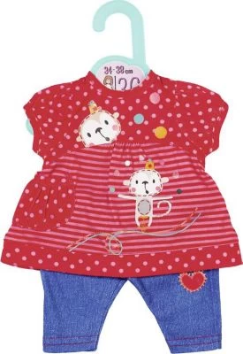 Dolly Moda Hängerchen + Hose Affe 36 Cm 3 Dolly Moda Hängerchen + Hose Affe 36 Cm