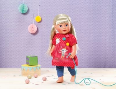 Dolly Moda Hängerchen + Hose Affe 36 Cm 4 Dolly Moda Hängerchen + Hose Affe 36 Cm – Bild 2