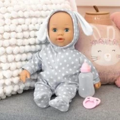 BAYER Anna First Words Baby 38 Cm, Grau -Kinderspielzeugladen 25569428 05