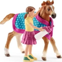 Schleich Horse Club 42361 Fohlen Mit Decke -Kinderspielzeugladen 25765117 03