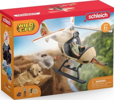 Schleich Wild Life 42476 Helikopter Tierrettung 4 Schleich Wild Life 42476 Helikopter Tierrettung – Bild 2