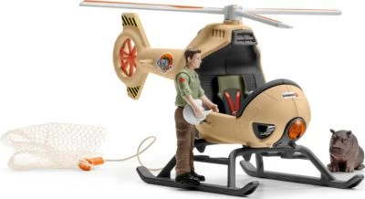 Schleich Wild Life 42476 Helikopter Tierrettung 7 Schleich Wild Life 42476 Helikopter Tierrettung – Bild 5