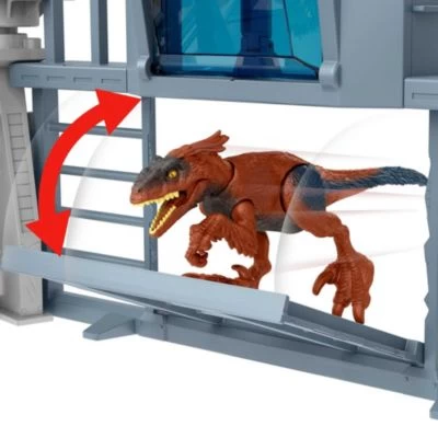 Jurassic World: Ein Neues Zeitalter Außenposten Chaos-Spielset Bauen Und Zerstören Ab 4 Jahren 7 Jurassic World: Ein Neues Zeitalter Außenposten Chaos-Spielset Bauen Und Zerstören Ab 4 Jahren – Bild 5