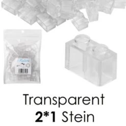 Katara 60 Transparente Bausteine In Dachform, 100% Kompatibel LEGO®, Sluban, Papimax, Q-Bricks Und Mehr