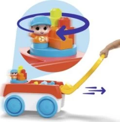 MEGA BLOKS Bauset Drehwagen Für Bausteine Mit 1 Drehwagen -Kinderspielzeugladen 25916286 04