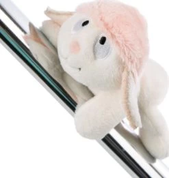 MagNICI GREEN Plüschmagnet Magnettier Hase Liska, 12 Cm (48306)