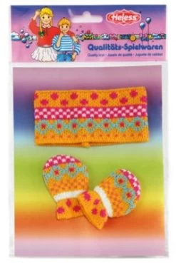 Heless Fäustlinge Und Stirnband Jolly Gr. 35-45 Cm, Puppenkleidung