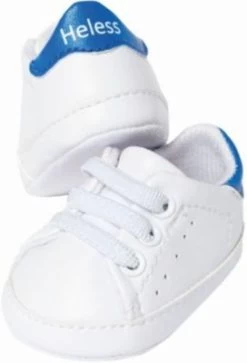Heless Weiße Puppen-Sneakers, Gr. 38-45 Cm