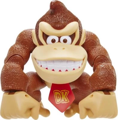 JAKKS PACIFIC World Of Nintendo - Donkey Kong Bewegliche Actionfigur, 15 Cm 5 JAKKS PACIFIC World Of Nintendo - Donkey Kong Bewegliche Actionfigur, 15 Cm – Bild 3