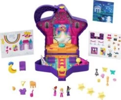 Polly Pocket Talentshow Schatulle Mit 3 Figuren Inkl. Zubehör