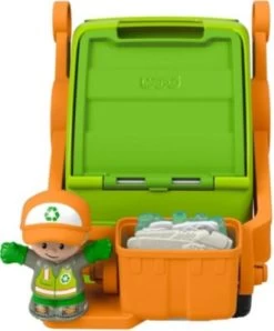 Fisher Price Fisher-Price Little People Müll-Auto Spielzeug Mit Figuren, Lernspielzeug -Kinderspielzeugladen 26406526 03