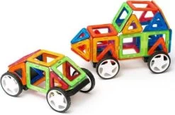 MAGNIKON Magnetische Bausteine “Das Auto” - Magnetbau-Set 34-teilig, Magnetbausteine, Ideal Als Konstruktionsspielzeug Zur Förderung Von Kreativität & Motorik, Spielzeug Für Kinder Ab 3 Jahre -Kinderspielzeugladen 26578557 05